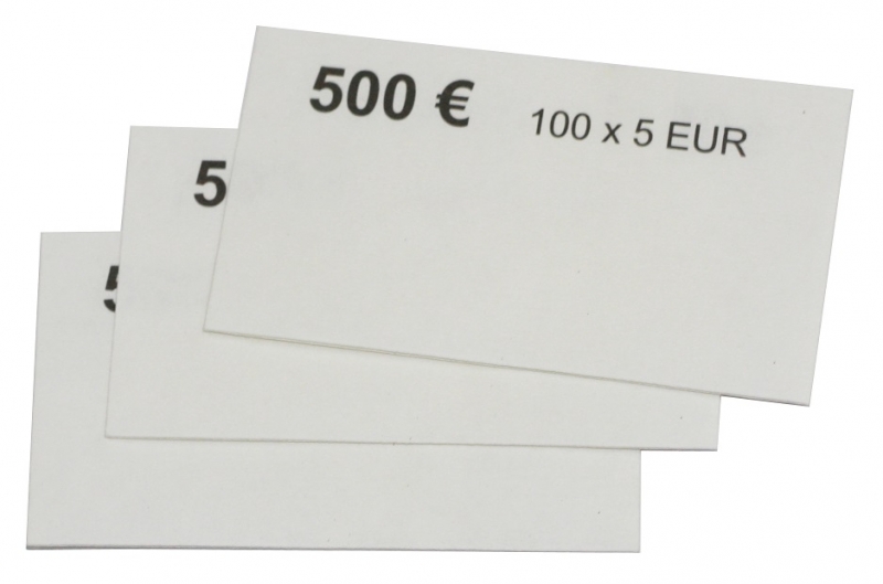 Кольца бандерольные: доллары, евро 500 шт.